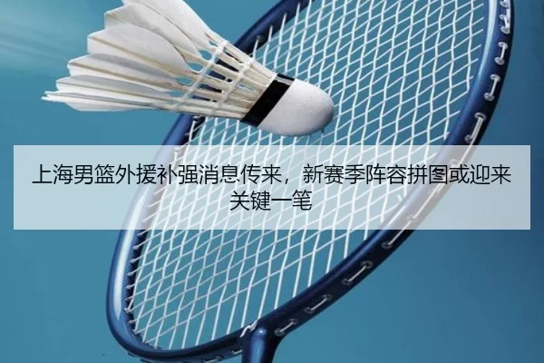 上海男篮外援补强消息传来，新赛季阵容拼图或迎来关键一笔 | Douqiu